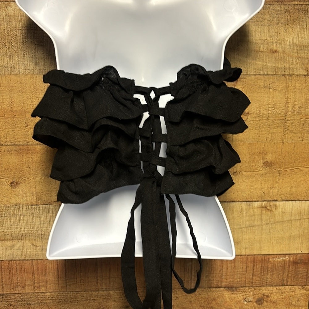 Mable Ruffle Tube Top - Picture 10 of 11